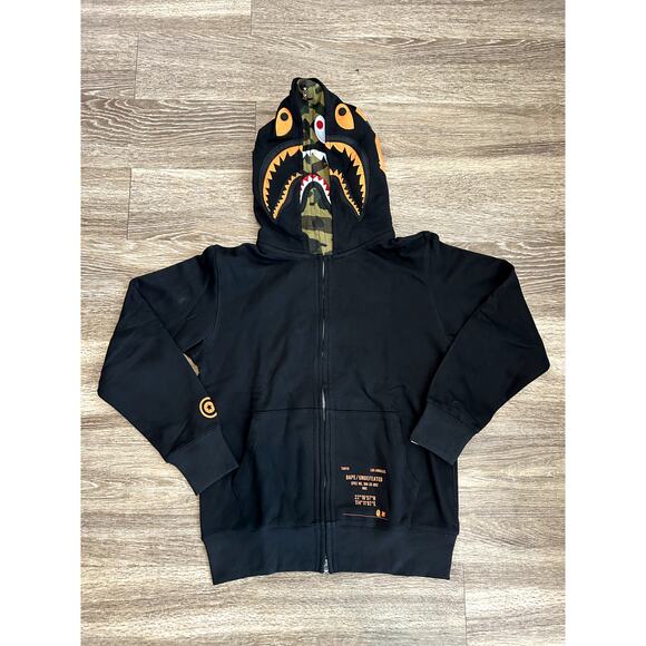 Orange Undefeated Bape Fullzip Jacket - Picture 1 of 4